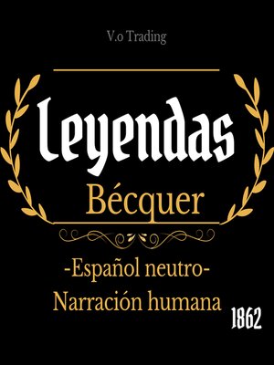 cover image of Leyendas de Bécquer